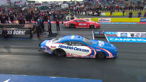 Erica Enders wins Pro Stock at the 2022 Texas NHRA FallNationals