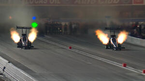 Brittany Force  is the No. 1 qualifier in Top Fuel Friday at the 2022 Auto Club NHRA Finals