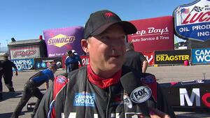 Tony Stewart&#039;s first NHRA pass