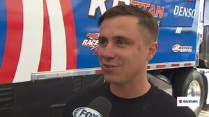 Suzuki Science of Speed-Joey Gladstone working on Greg Anderson&#039;s Pro Stock car