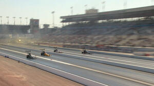 Brittany Force is the No. 1 qualifier in Top Fuel on Friday of the 2023 NHRA Four-Wide Nationals