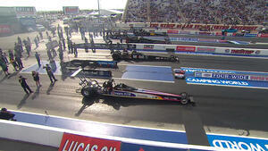 2023 NHRA Four-Wide Nationals Top Alcohol Dragster winner Tony Stewart