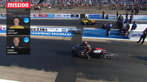 Gaige Herrera  wins Mission #2Fast2Tasty Pro Stock Motorcycle Challenge, qualifies No. 1