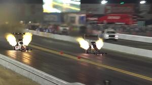 Austin Prock is the No. 1 qualifier in Top Fuel on Friday of the 2023 Denso NHRA Sonoma Nationals