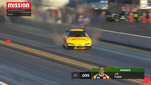 J.R. Todd wins Mission Challenge Funny Car title in Sonoma