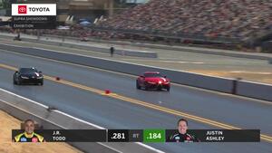 Toyota Supra exhibition race from Sonoma