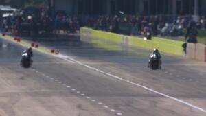 Gaige Herrera sets national record in qualifying at the 2023 Texas NHRA FallNationals