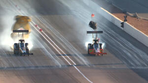 Mike Salinas is the No. 1 qualifier in Top Fuel at the 2023 NHRA Nevada Nationals