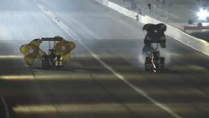 Steve Torrence is the No. 1 qualifier in Top Fuel on Friday of the 2023 In-N-Out Burger NHRA Finals